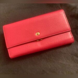 Alexander McQueen continental Leather Wallet